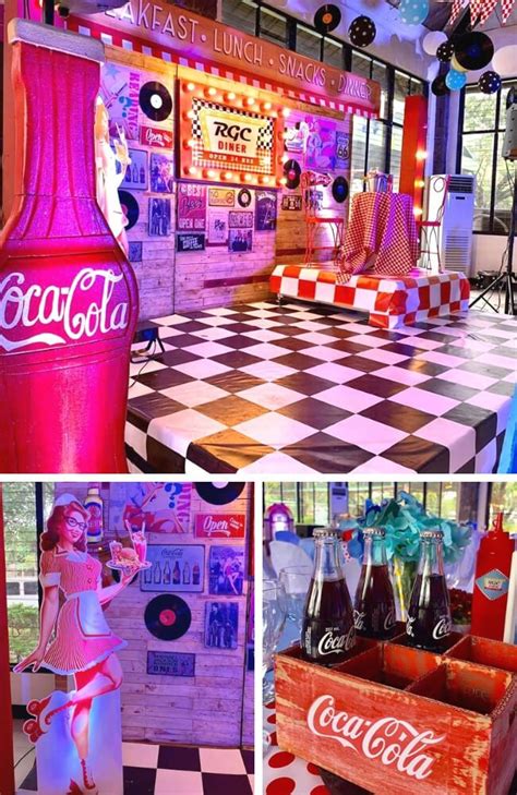 retro style party|vintage decorating ideas for party.